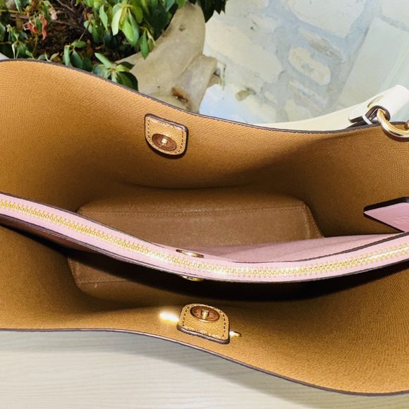 Coach Mollie Bucket Bag Signature Canvas With Cherry Print NWT Womens Holiday - Picture 5 of 8